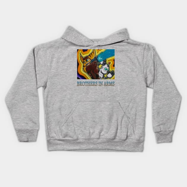 Ratchet & Clank Kids Hoodie by sapanaentertainment